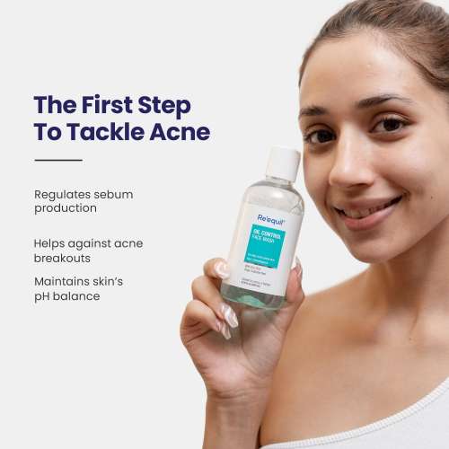 Reequil: Oil Control & Anti Acne Face Wash - 200ml
