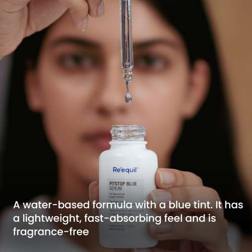 Reequil: Pitstop Blue Niacinamide Serum- 25ml