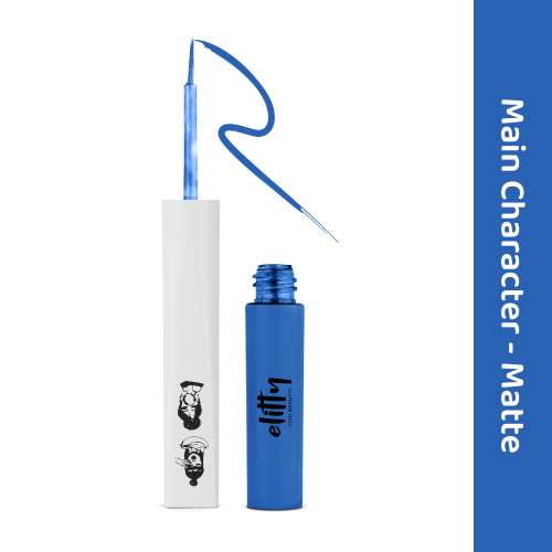Elitty Beauty: Eye Gotta Feeling Main Character, Dark Blue- Pop Eyeliner Matte