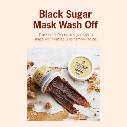 Skinfood: Black Sugar Mask Wash Off - 120gm