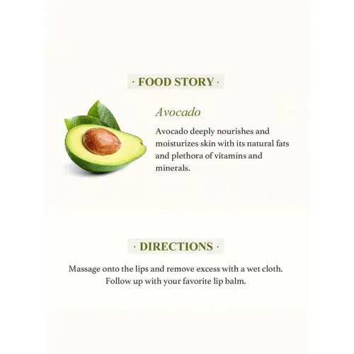 Skinfood: Avocado & Olive Lip Scrub 14gm