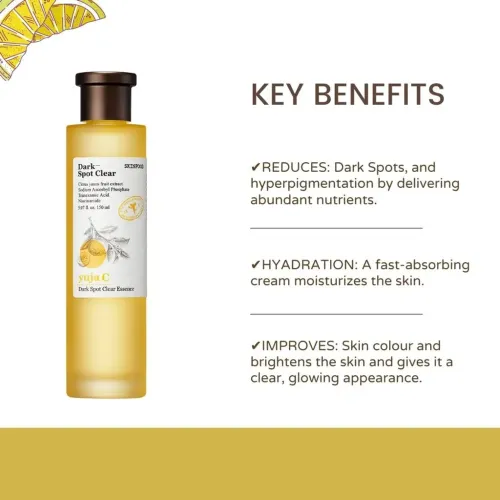 Skinfood: Yuja C Dark Spot Clear Essence - 150ml