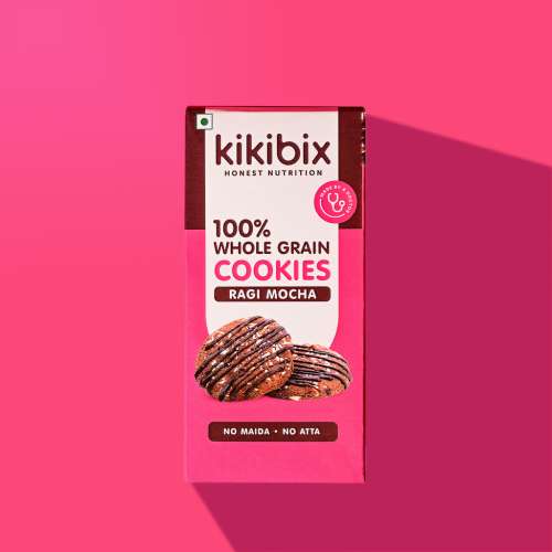 Kikibix: Ragi Mocha Cookies- 260 gm (Pack of 2)