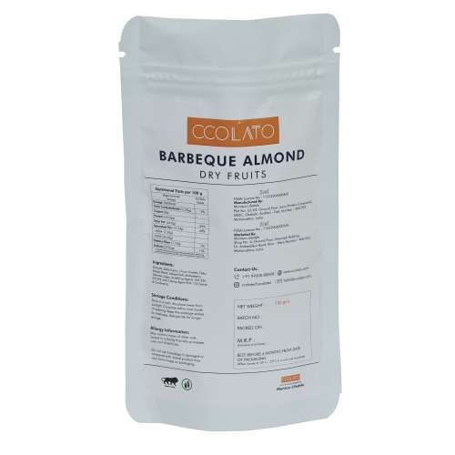 CCOLATO: Barbeque Almond - 100gm