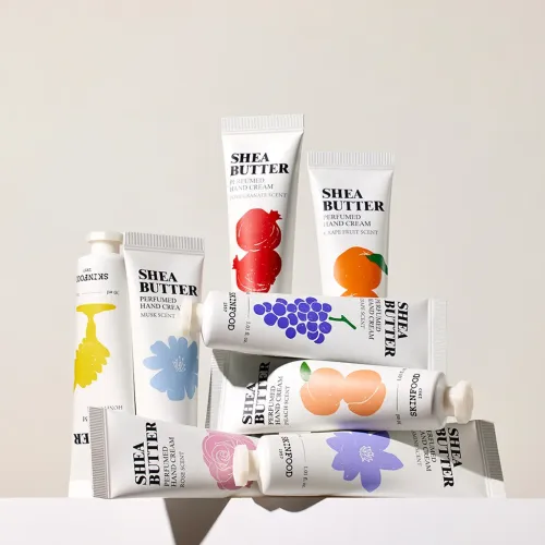 Skinfood: Shea Butter Perfumed Hand Cream Peach Scent - 30ml