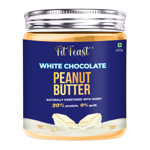 FitFeast: White Chocolate Peanut Butter - 400gm