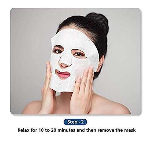 Mirabelle: Pearl + Charcoal Dual System Facial Sheet Mask - 25ml