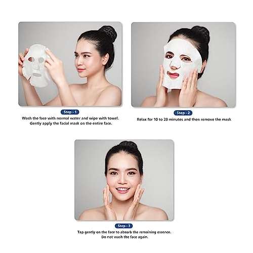 Mirabelle: Lemon Lime Facial Sheet Mask - 25ml