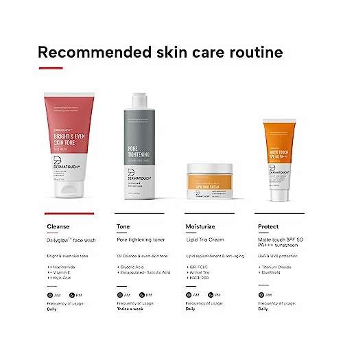 Dermatouch: Dailyglow Bright & Even Skin Tone Face Wash - 150gm