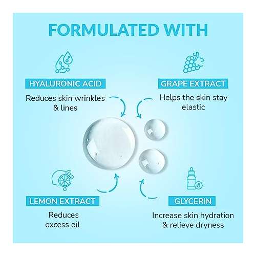 Mirabelle: Hyaluronic Acid Facial Sheet Mask - 25ml