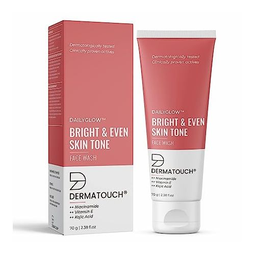 Dermatouch: Dailyglow Bright & Even Skin Tone Face Wash - 70gm