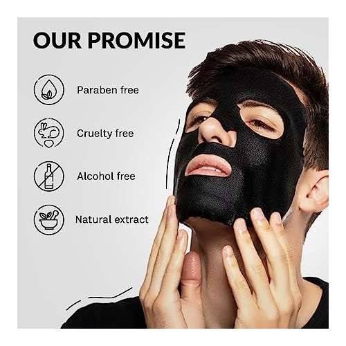 Mirabelle: Men's Facial Sheet Mask - 25ml