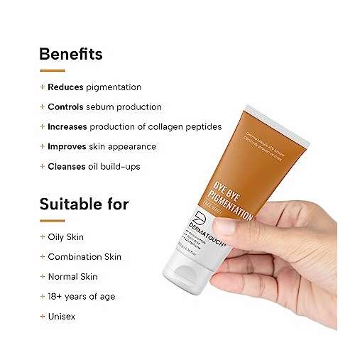 Dermatouch: Bye Bye Pigmentation Face Wash - 70gm