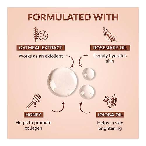 Mirabelle: Oatmeal Facial Sheet Mask - 25ml