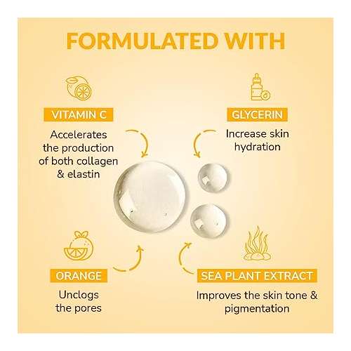 Mirabelle: Vitamin C & E Facial Sheet Mask - 25ml