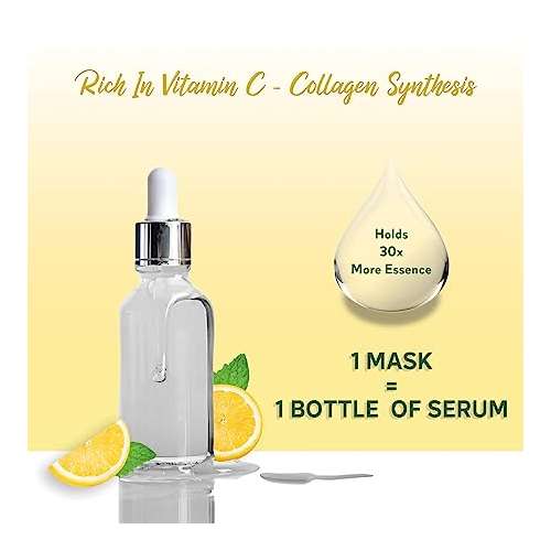 Mirabelle: Facial Sheet Mask Combo - Pack of 6 - 25ml each