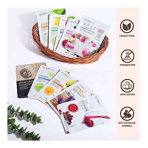 Mirabelle: Aloe Vera Facial Sheet Mask - 25ml