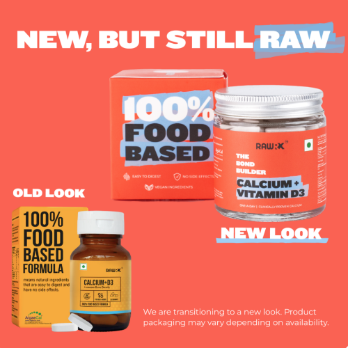RawRX: Plant based Calcium + D3 with Vitamin C