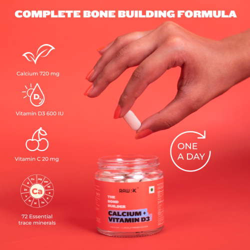 RawRX: Plant based Calcium + D3 with Vitamin C