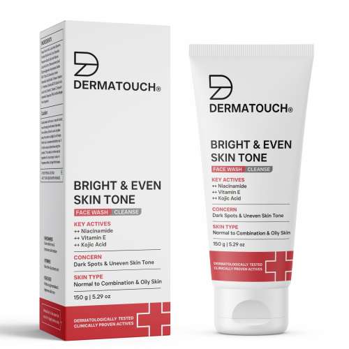 Dermatouch: Dailyglow Bright & Even Skin Tone Face Wash - 150gm