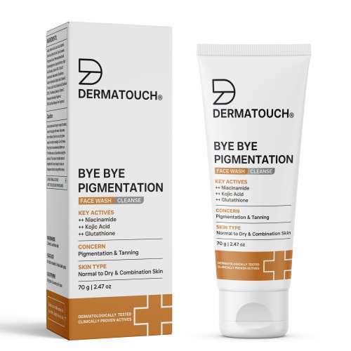 Dermatouch: Bye Bye Pigmentation Face Wash - 70gm