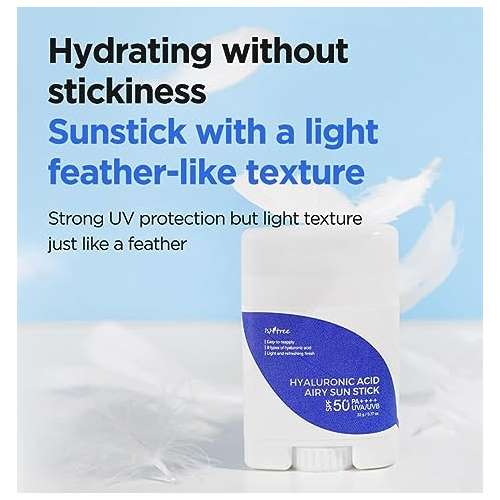 Isntree: Isntree Hyaluronic Acid Airy Sun Stick (Pack Size:22g)