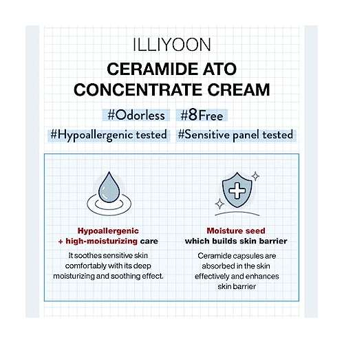 Illiyoon: Ceramide Ato Concentrate Cream - 200 ml