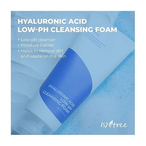 Isntree: Hyaluronic Acid Low-Ph Cleansing Foam - 150ml