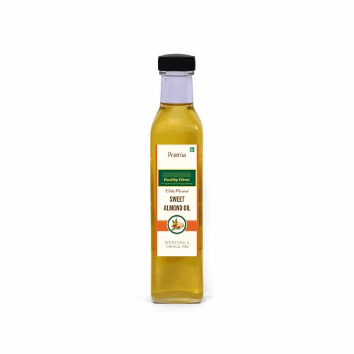 Healthy Fibres: Cold Pressed Almond Oil - 100ml