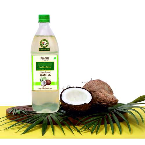 Healthy Fibres: Cold Pressed Coconut Oil - 500ml