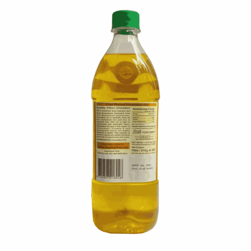 Healthy Fibres: Cold Pressed Groundnut Oil - 1L