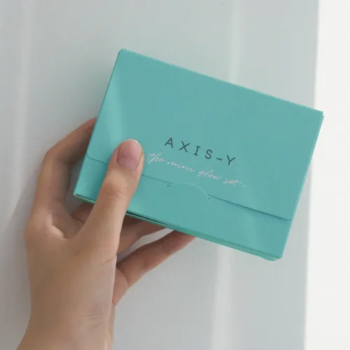 AXIS-Y: The Mini Glow Set | Brightening | Skin Radiance | Travel-Friendly | Starter Kit | 8ml+5ml+5ml+5ml