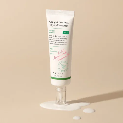 AXIS-Y: Complete No-Stress Physical Sunscreen SPF 50+ - 50ml