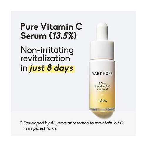 VariHope: 8 Days Brightening Serum With Pure Vitamin C - 15gm