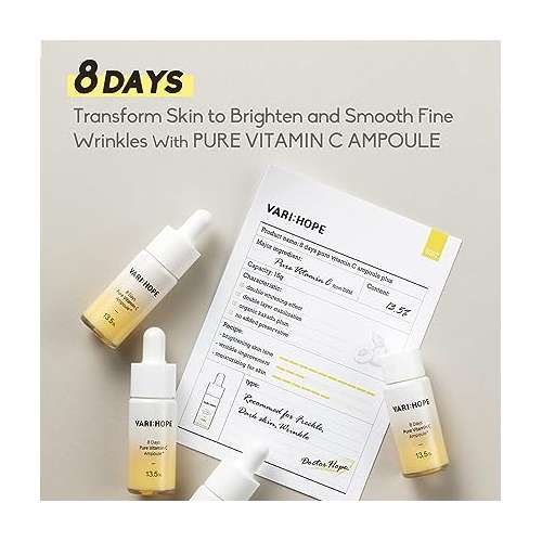 VariHope: 8 Days Brightening Serum With Pure Vitamin C - 15gm