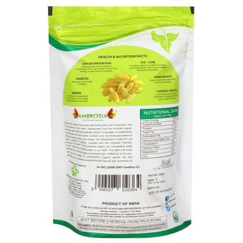 Ambrosia: Combo_WkStand250g_RaisinsPo_250g