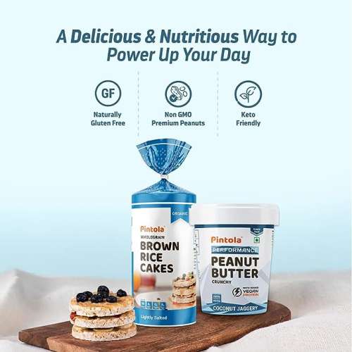 Pintola: Coconut Jaggery Performance Series Peanut Butter Crunchy - 1kg