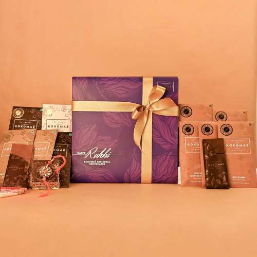 Kokomae: Regal Chocolate Hamper for Rakshabandhan