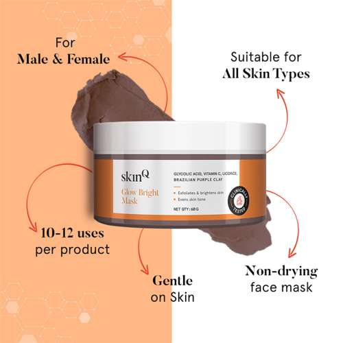 SkinQ: Glow Bright Mask - 60gm