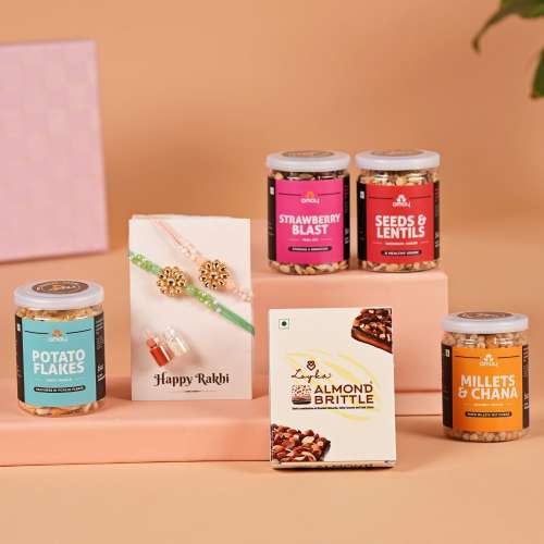 Omay Foods: Brother's Delights Rakhi Gift Box