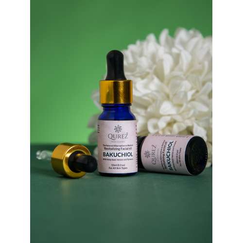 Qurez: Bakuchiol Revitalizing Facial Oil - 10ml