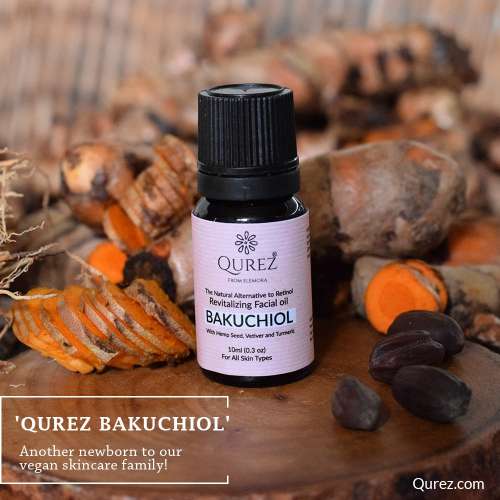 Qurez: Bakuchiol Revitalizing Facial Oil - 10ml