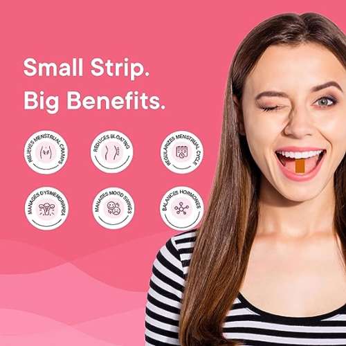 Wellbeing Nutrition: Melts PMS Relief - 30 Oral Strips Wellbeing Nutrition: Melts PMS Relief - 30 Oral Strips