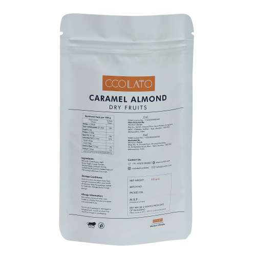 CCOLATO: Caramel Almond - 200gm