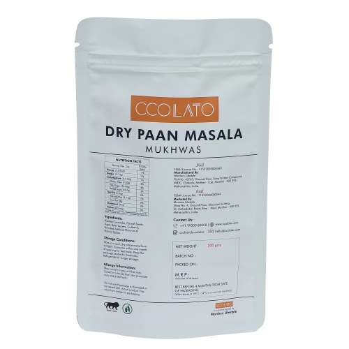 CCOLATO: Dry Paan Masala - 200 gm