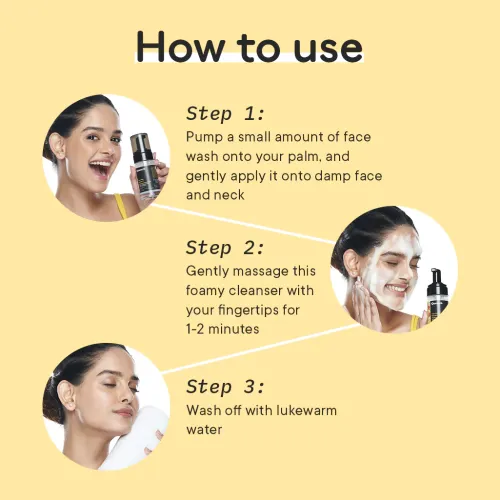 Quench Botanics: Yuzu Fine Vit C Foaming Face Wash - 100ml
