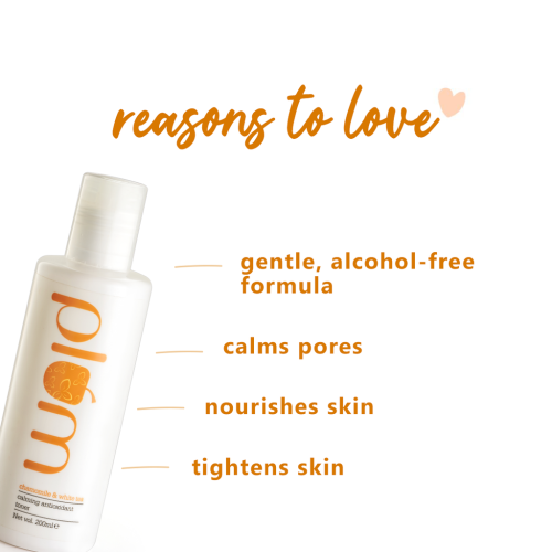 Plum: Plum Chamomile & White Tea CalmingAntioxidant Toner