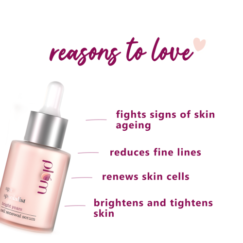 Plum: Age Specialist Bright Years Serum - 30ml