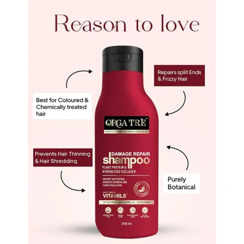 Orgatre: Damage Repair Shampoo - 250ml