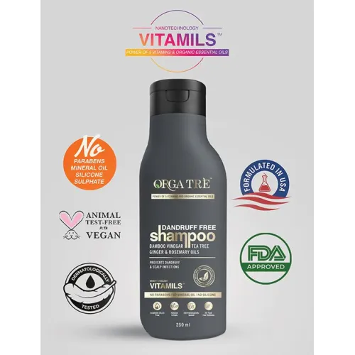 Orgatre: Dandruff free Shampoo - 250ml